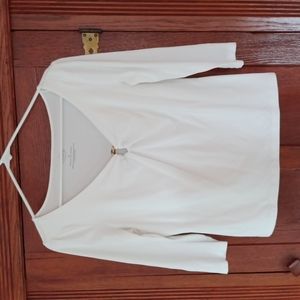 Talbots v neck 3/4 sleeve